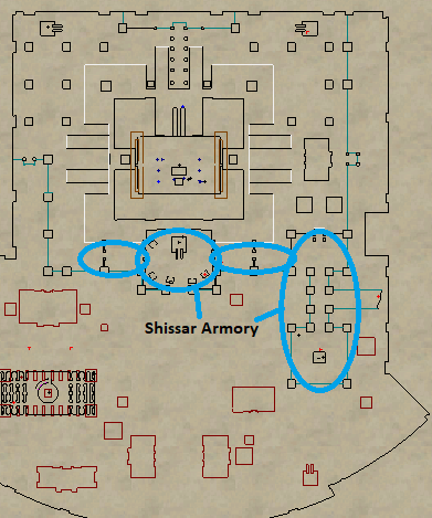 Shissar Armory Collectibles Location